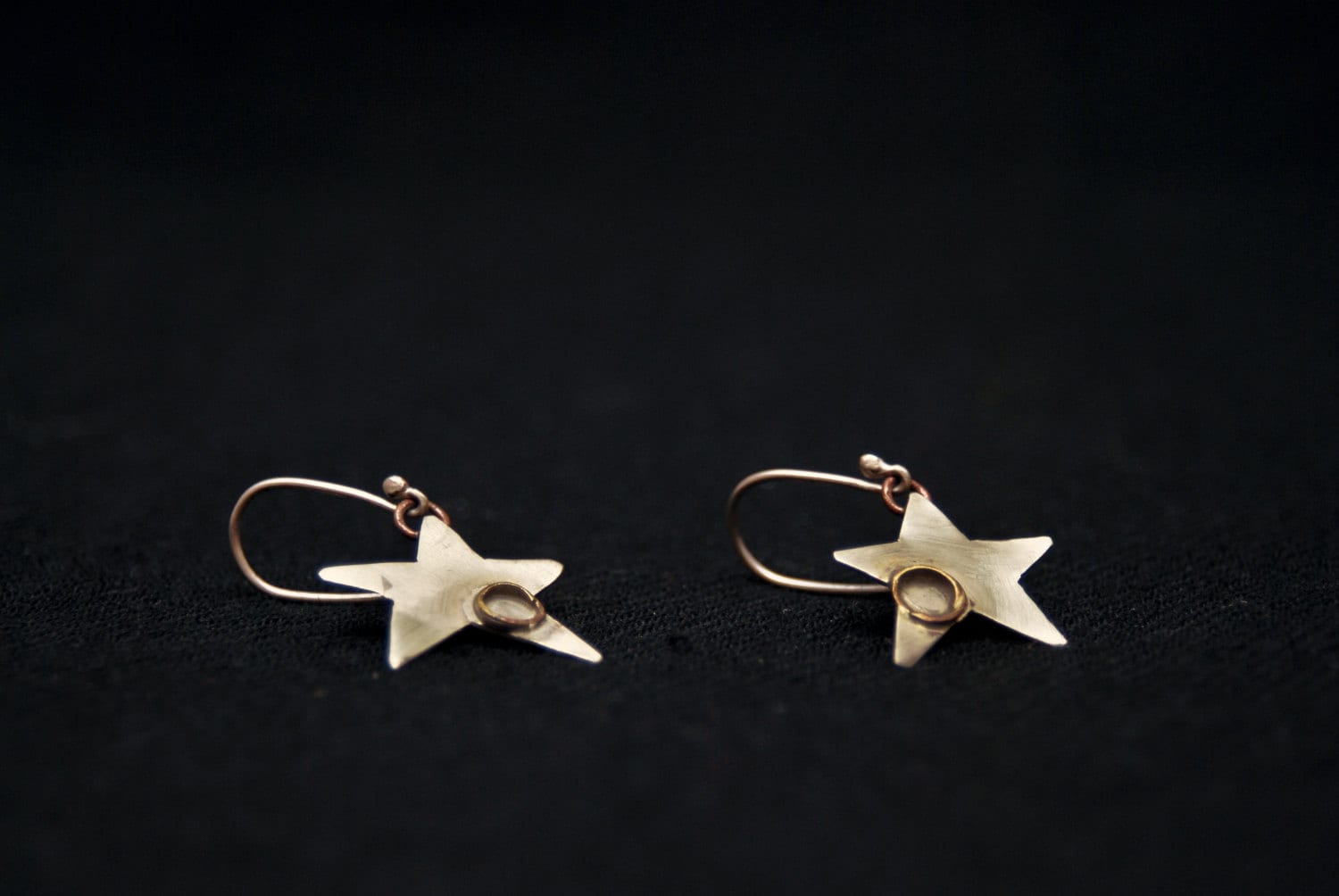 stern Ohrringe | Deutsche Silber Bronze stern Ohrringe | Deutsche Silber Bronze von eniJewellery
