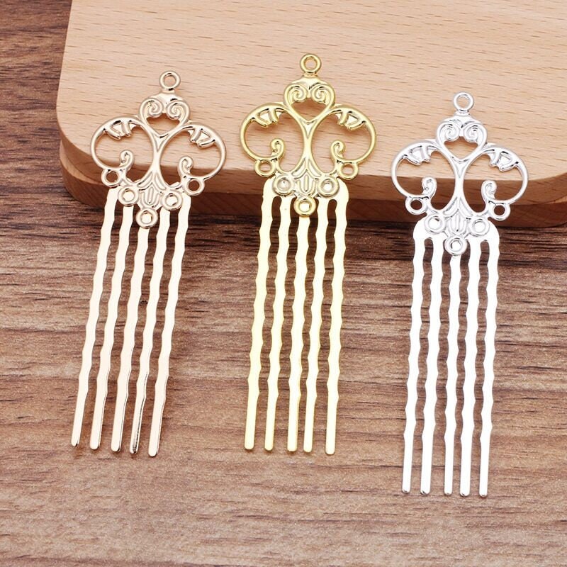 10 Stück Kammnadelhalter Für Haarspangenclips Blume 10 Stück Kammnadelhalter Für Haarspangenclips Blume von enjoyingdiy