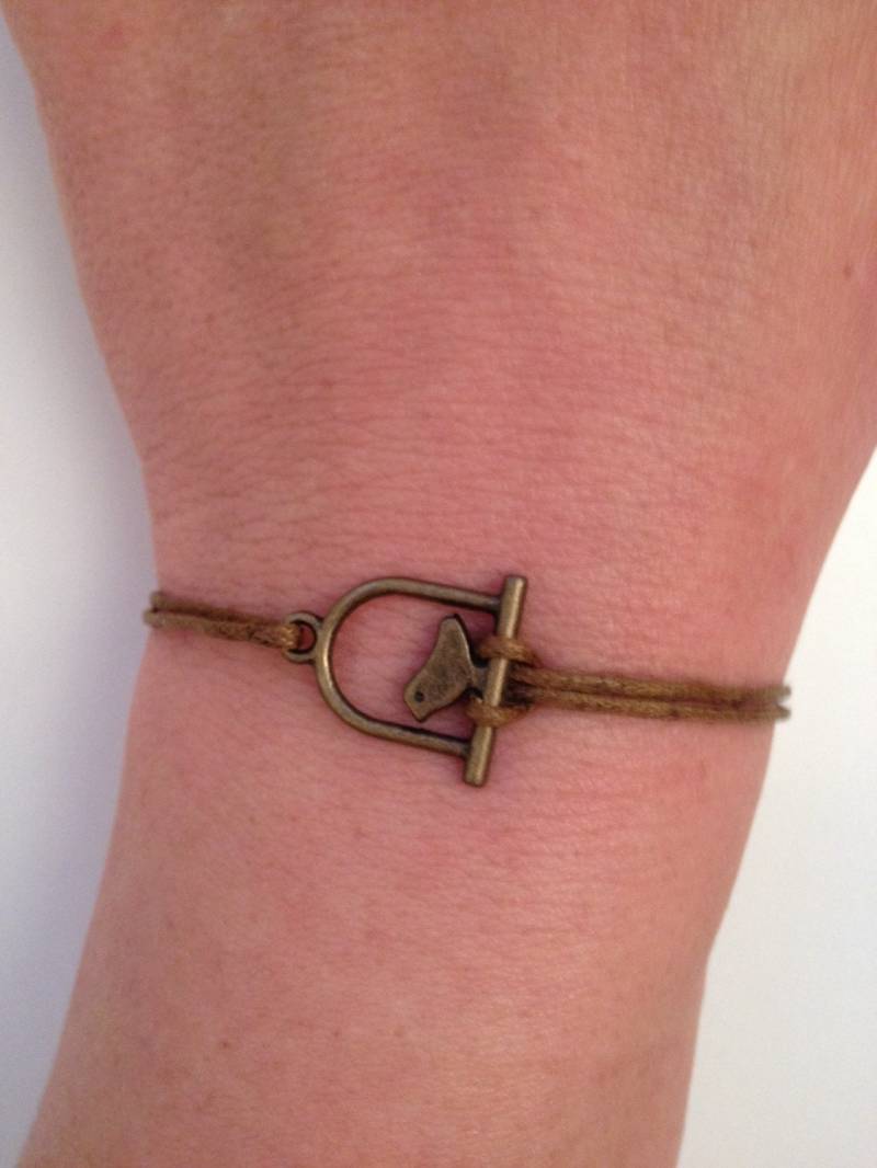 Vogel Armband 126-Freundschaft Bronze Charme Gewachst Baumwolle Geschenk Verstellbar Aktuelle Womenswear Herbst Winter Einzigartig von enjoywelrydesign