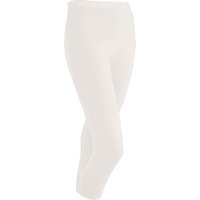 3/4-Seiden-Leggings aus reiner Bio-Seide, kokos von Waschbär