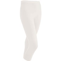 3/4-Seiden-Leggings aus reiner Bio-Seide, kokos von Waschbär