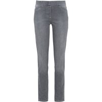 Jeggins aus Bio-Baumwolle, grey washed von Waschbär