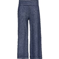 Jeansjersey-Culotte aus reiner Bio-Baumwolle, jeansblau von Waschbär