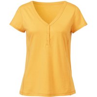 T-Shirt aus reiner Bio-Baumwolle, gelb von Waschbär