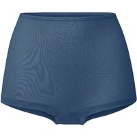 Panty aus Bio-Seide, taubenblau von Waschbär