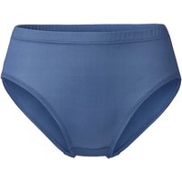 Seidenslip aus reiner Bio-Seide, taubenblau von Waschbär