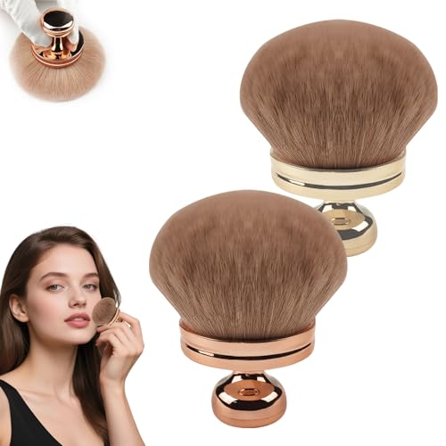 Körperpinsel,extra Large Body Makeup Brush,extra Großer Make-up-pinsel for Den Körper,Concealer Pinsel,tragbarer Beine Rücken Arme Tool Für Gleichmäßige Deckkraft All-over Teint Perfektionierer-A-2pcs von enseak