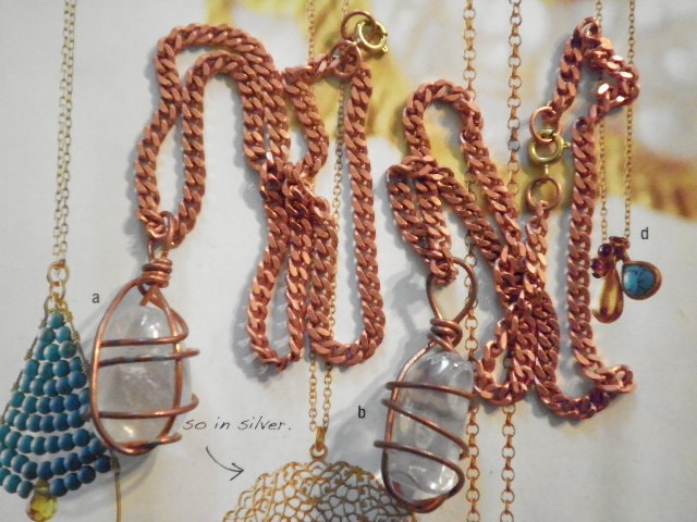 1 Alte Schule Quarz Heilstein Auf 16" Kette 1 Alte Schule Quarz Heilstein Auf 16" Kette von epicvintagejewelry