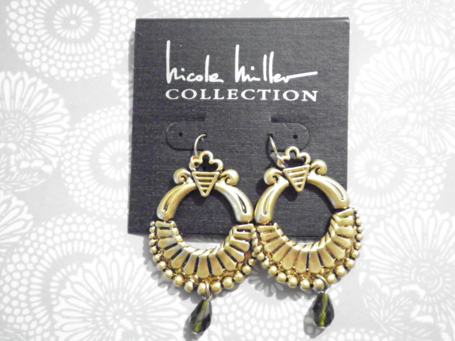 1 Pr. Nicole Miller Vergoldet Ohrringe 1 Pr. Nicole Miller Vergoldet Ohrringe von epicvintagejewelry