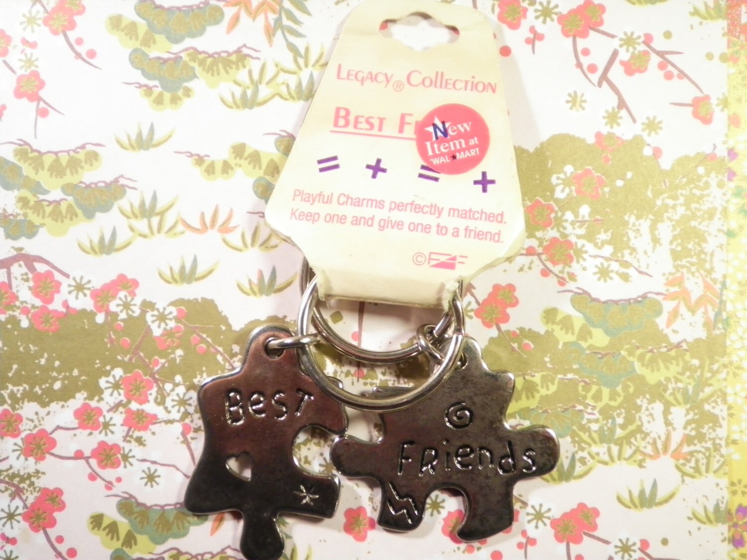 1 Satz Von Beste Freunde Schlüsselanhänger 1 Satz Von Beste Freunde Schlüsselanhänger von epicvintagejewelry