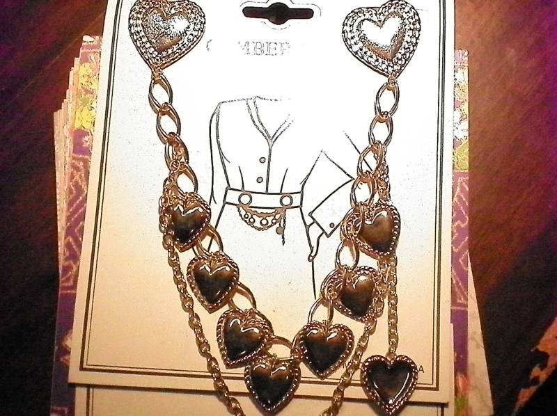 1 Set Versilberte Gürtel Mit Herzen 1 Set Versilberte Gürtel Mit Herzen von epicvintagejewelry