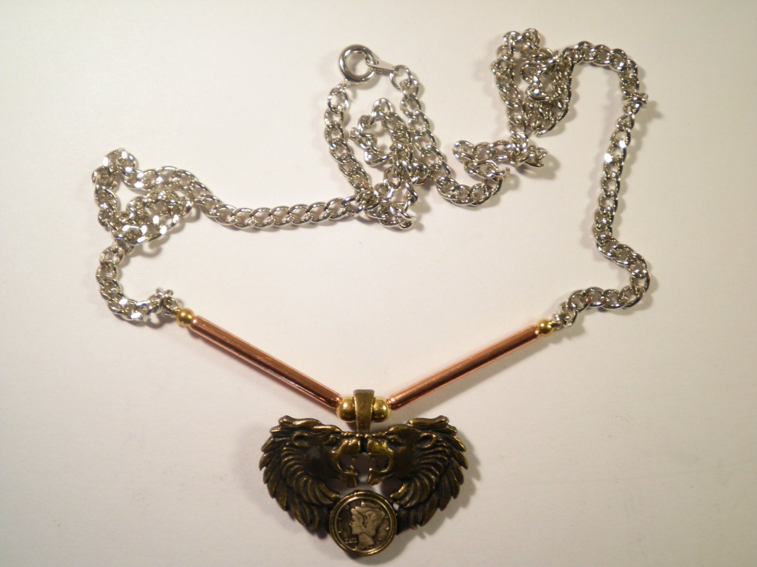 1 Versilberte 20" Liiberty Dime Halskette 1 Versilberte 20" Liiberty Dime Halskette von epicvintagejewelry