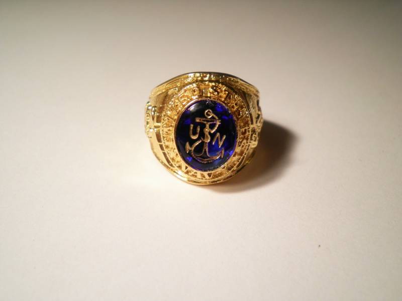 1 Vergoldeter Navy Ring von epicvintagejewelry