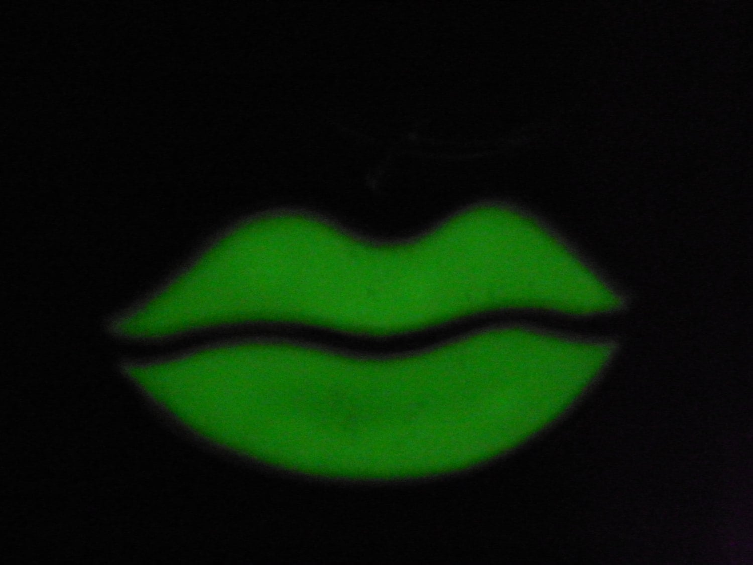 2 Vintage Versilbert Glühen in Den Dunklen Lippen-Schlüsselring 2 Vintage Versilbert Glühen in Den Dunklen Lippen-Schlüsselring von epicvintagejewelry