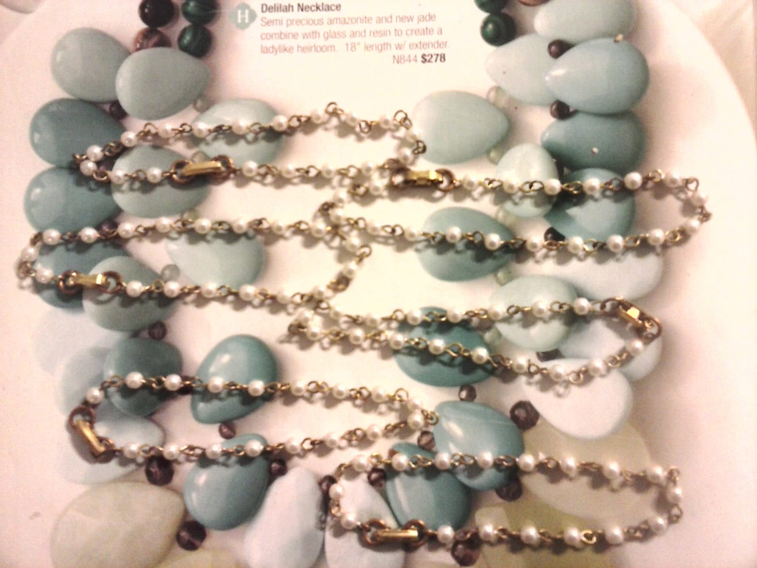 4 Vintage 18-1/2" Perlenarmbänder von epicvintagejewelry