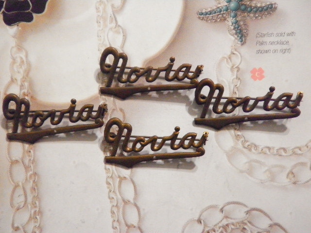 4 Vintage Messing 50Er Jahre Ära Novia "Freundin" Pin Broschen von epicvintagejewelry