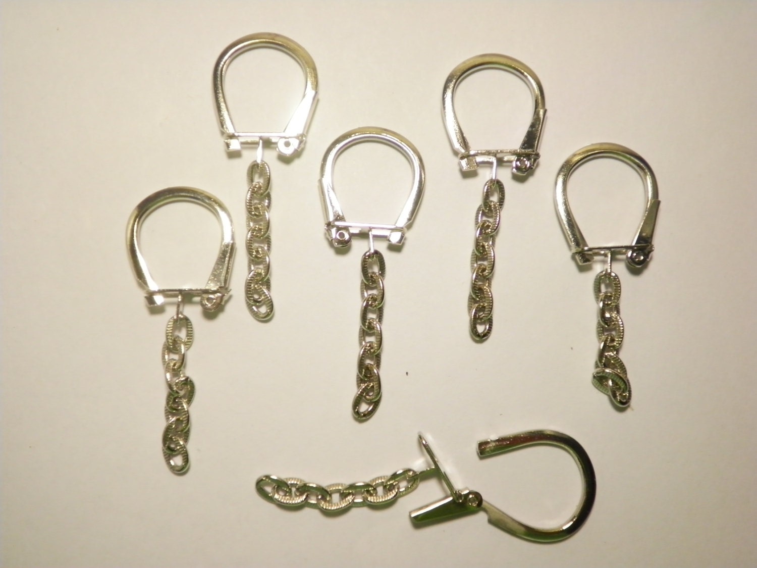 6 Sillverplated Hufeisen Schlüsselanhänger 6 Sillverplated Hufeisen Schlüsselanhänger von epicvintagejewelry