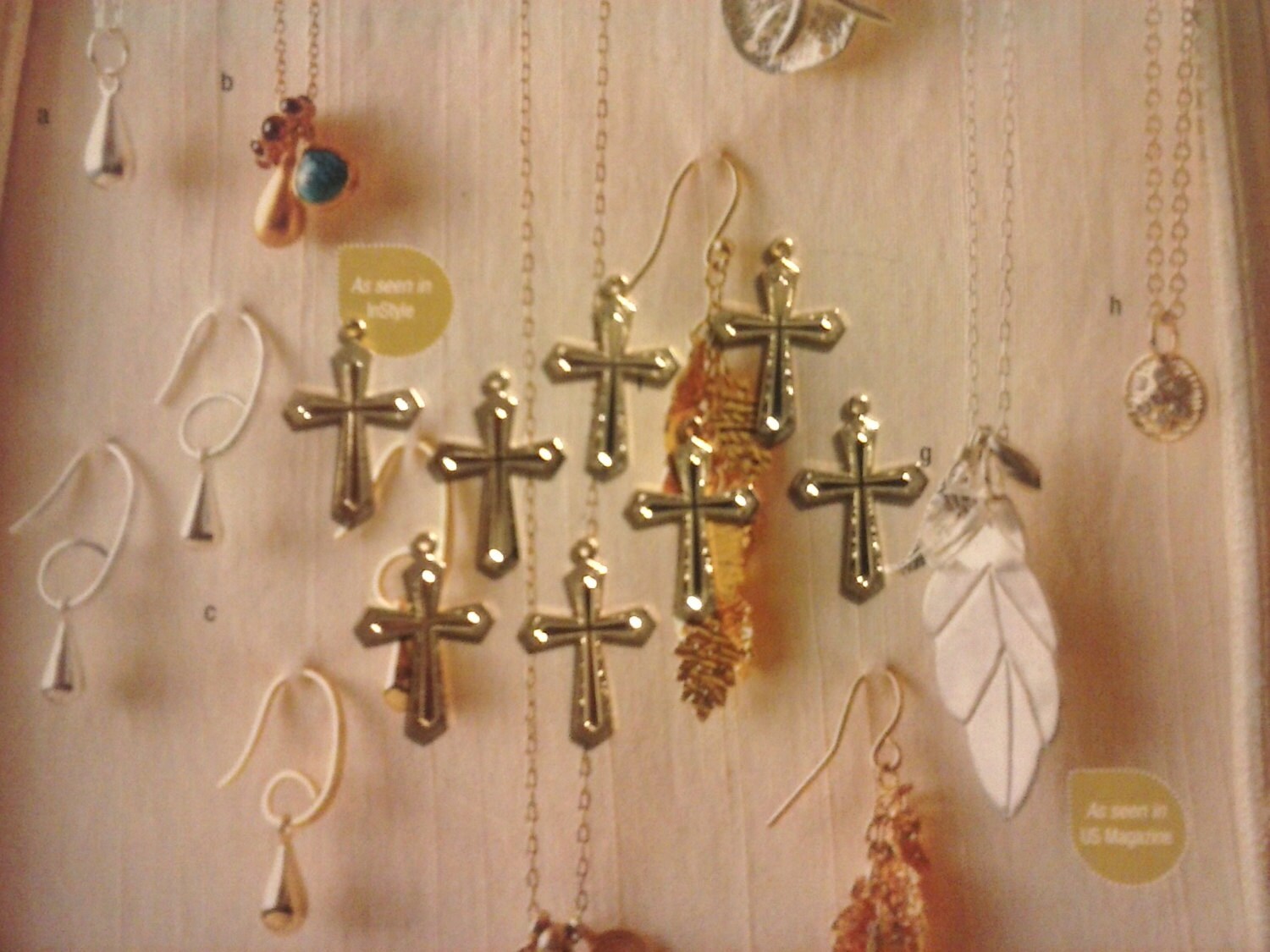 8 Vergoldeten Kreuze 8 Vergoldeten Kreuze von epicvintagejewelry