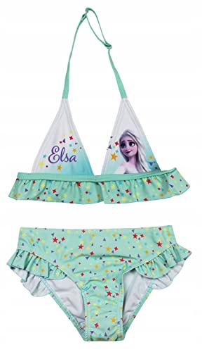 Disney Frozen Eiskönigin ELSA Badeanzug für Mädchen Sommer süßer Badeanzug mit ELSA Motiv Einteilige Badeanzüge für Mädchen 98-128cm (as3, Age, 6_Years, Regular, violett, 116) von eplusm