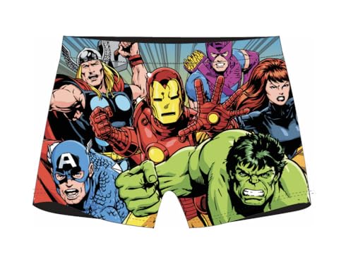 Marvel Avengers Badehose (DE/NL/SE/PL, Numerisch, 116, 122, Regular, bunt) von eplusm