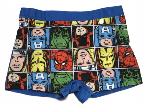 Marvel Avengers Badehose (DE/NL/SE/PL, Numerisch, 116, 122, Regular, kariert) von eplusm