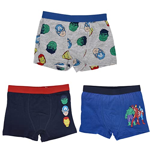 Paw Patrol – (2er Pack) Unterhemd für Jungen Kinder Tank Top/Boxershorts (3er Pack) Hemdchen Unterwäsche B-SHORT-128 von eplusm