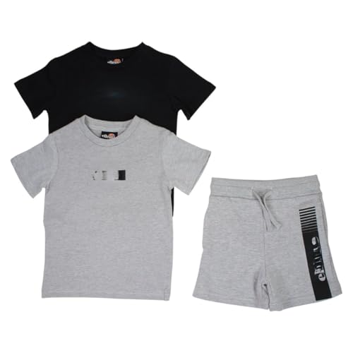 Paw Patrol 2er Pack Jungen Schlafanzug - Pyjama Set Kurzarm Oberteil Hose Multipack Sommer nachtwäsche Baumwolle Freizeitanzug Gr. 92-116 (DE/NL/SE/PL, Numerisch, 104, Regular, Schwarz/grau) von eplusm