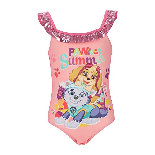 Paw Patrol Skye Bikini Badeanzug für Mädchen Einteilige Badeanzüge Schwimmanzug Badebekleidung Bademode Swimwear LP-5/6 von eplusm