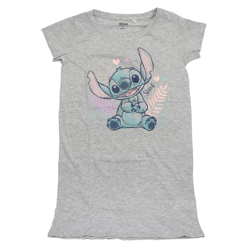 eplusm Lilo and Stitch Damen Hemd, gray, XL von eplusm
