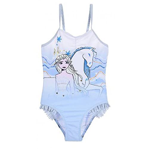 eplusm Mädchen Badeanzug mit Frozen Navy 5 von eplusm