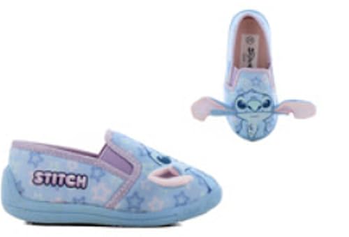 eplusm Paw Patrol Skye Stitch hausschuhe Mädchen 2 bis 6 Jahre Warme Pantoffeln Motiv Kindergarten Freizeitschuhe ideal für Schule (blau, EU Schuhgrößensystem, Grundschulkind, Numerisch, M, 29) von eplusm