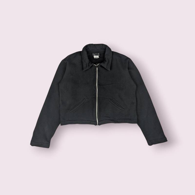 Selten Agnes B Punk Motorrad Trucker Party Jacke Hip Hop Schwarz Größe Medium von epones