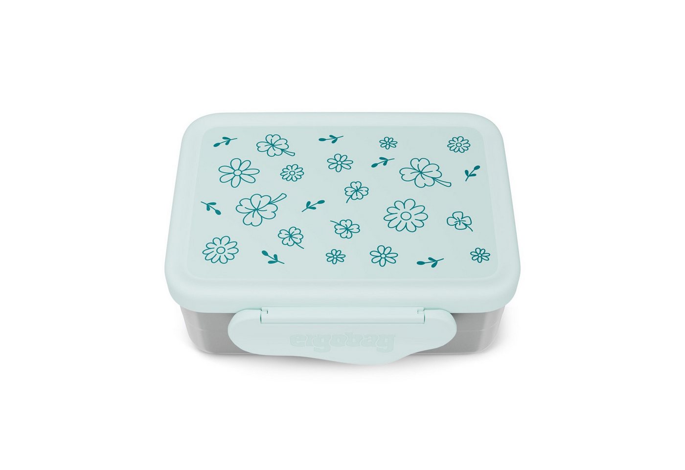 ergobag Geldbörse ergobag Edelstahl Brotdose Blümchen von ergobag