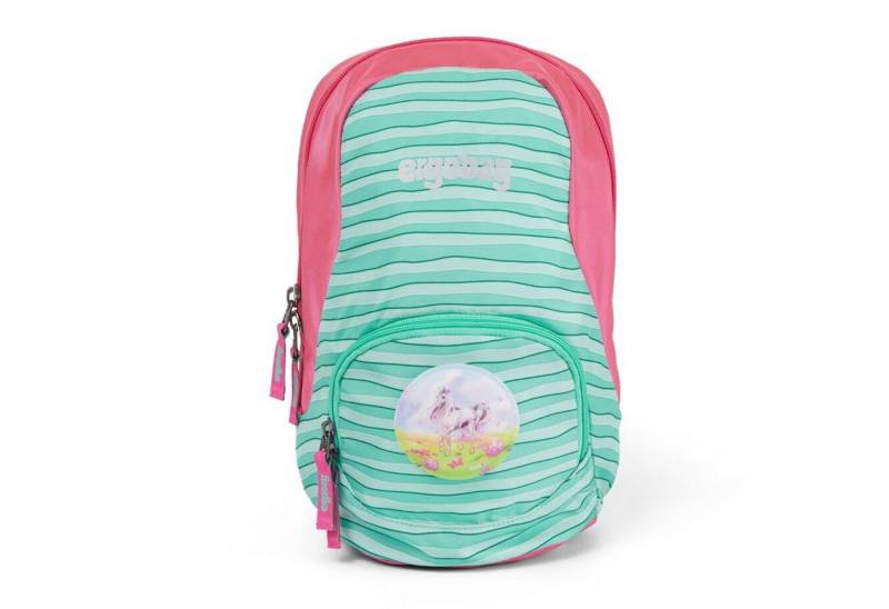 ergobag Kindergartentasche ease small Kinderrucksack Galopp Streifen Mint von ergobag