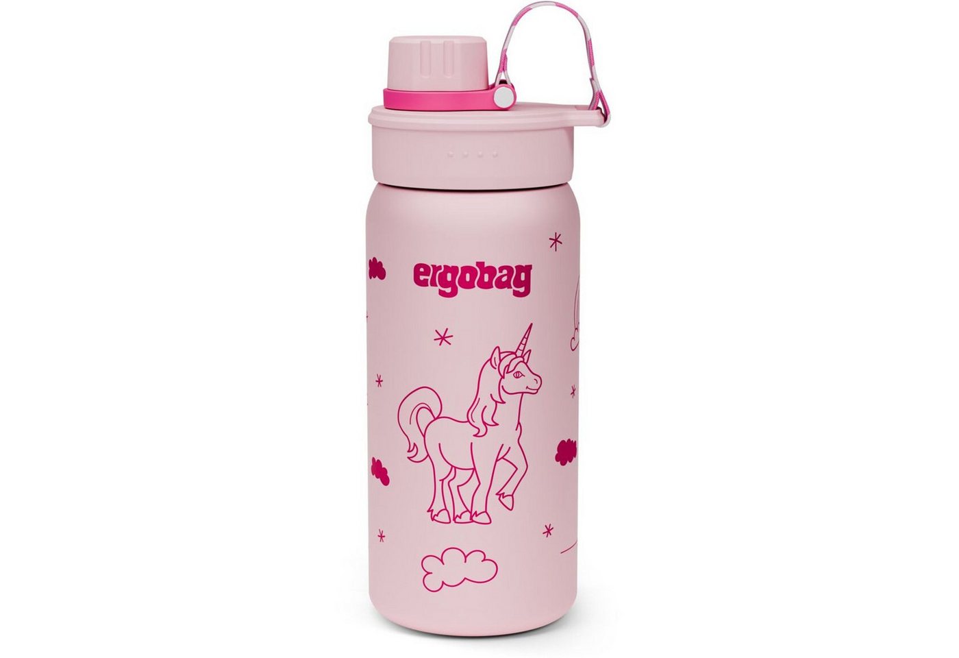 ergobag Kinderrucksack Edelstahl Trinkflasche von ergobag