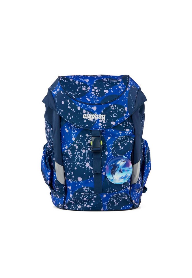 ergobag Kinderrucksack mini, aus 16 recycelten PET-Flaschen (0,5 l) von ergobag