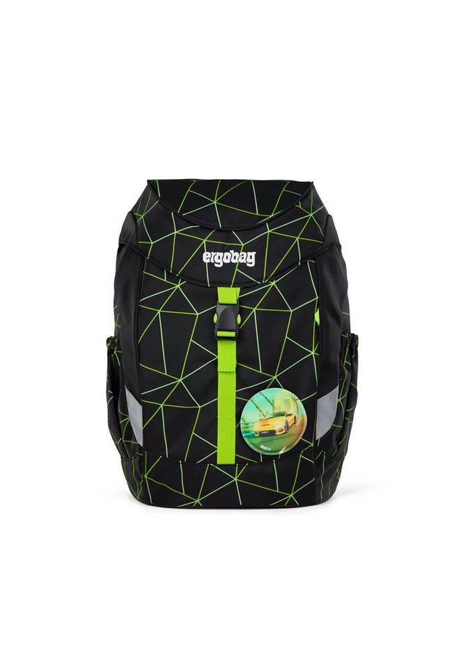 ergobag Kinderrucksack mini ., aus 16 recycelten PET-Flaschen (0,5 l) von ergobag
