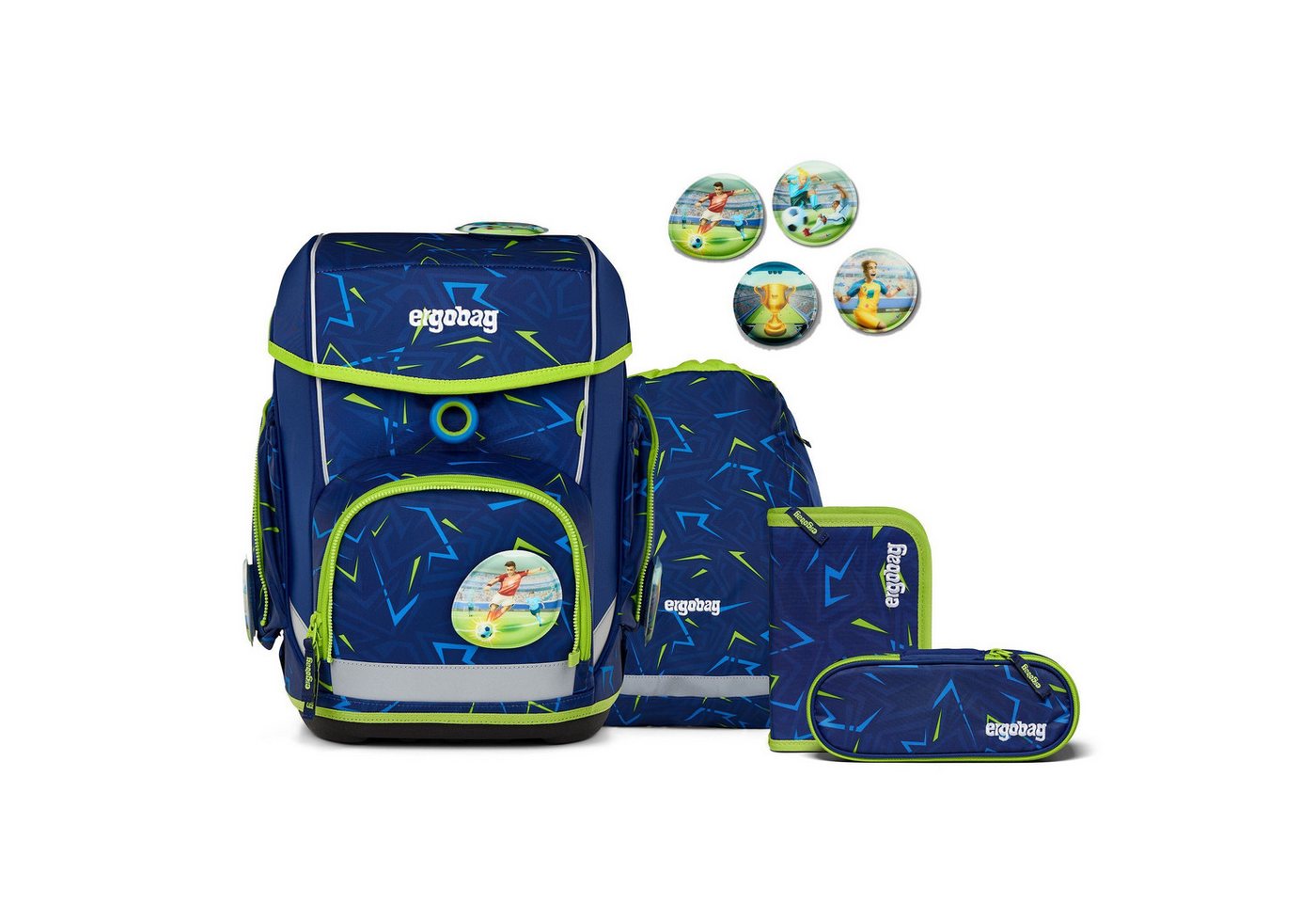 ergobag Schulranzen Cubo, Polyester von ergobag