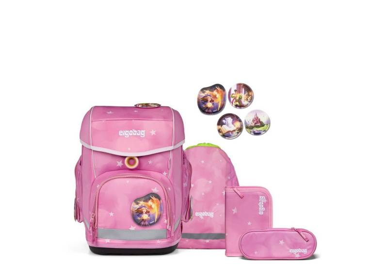 ergobag Schulranzen Cubo - Schulranzen Set 5tlg. Modell 2025 (WolkenzauBär) von ergobag