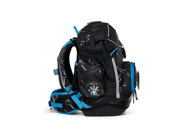 ergobag Schulranzen Ergobag Pack Drei Fragezeichen Kids Bärdektiv 6tlg. Schulrucksack Set von ergobag