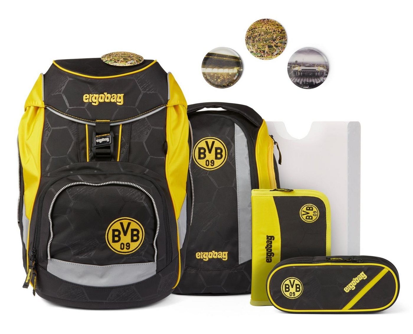 ergobag Schulranzen Football-Edition (Set, 5-tlg) von ergobag