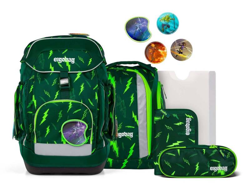 ergobag Schulranzen Maxi-Set 6-teilig (Set, 5-tlg) von ergobag