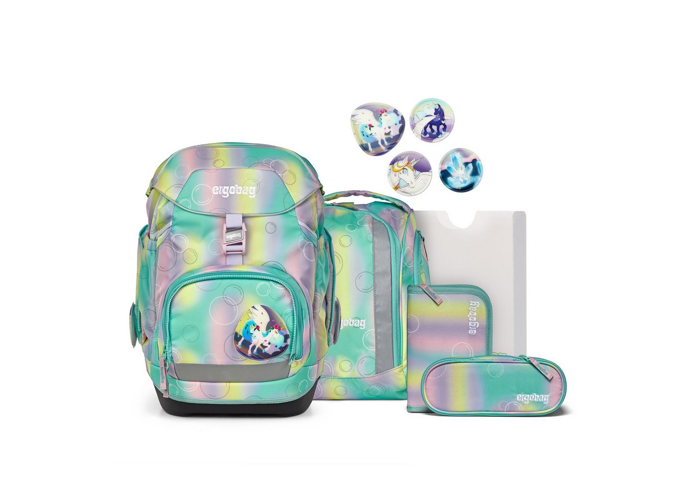 ergobag Schulranzen Pack Reflex Glow von ergobag