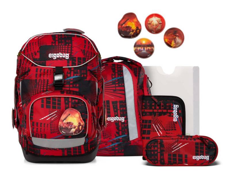 ergobag Schulranzen Pack-Set 6-teilig (Set, 5-tlg) von ergobag