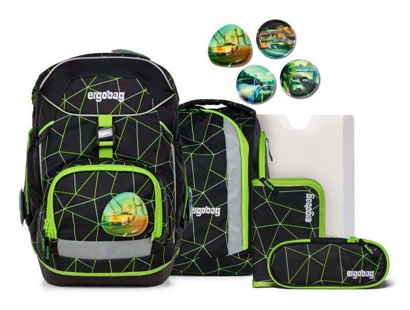 ergobag Schulranzen Pack-Set 6-teilig (Set, 5-tlg) von ergobag