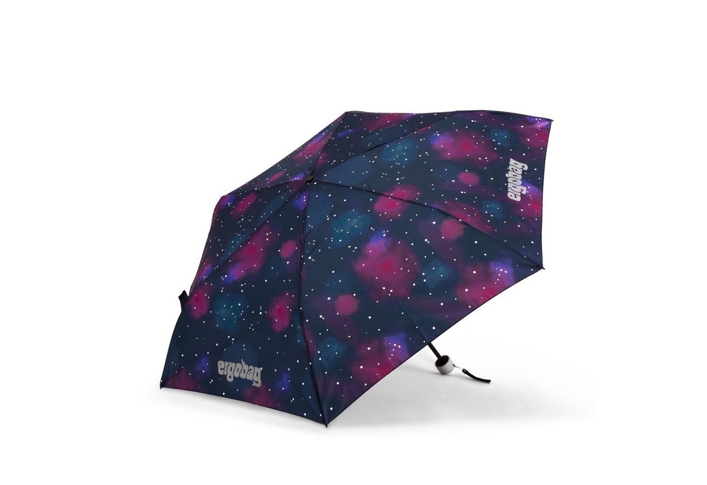ergobag Schulranzen Regenschirm Bärlaxy (1 Stück), reflektierend, kindgerechte Griff, Ø 90 cm von ergobag