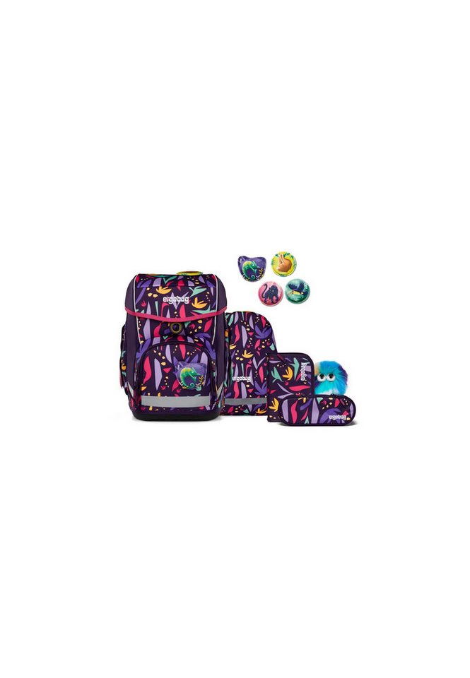 ergobag Schulranzen cubo Bundle Set (6-tlg., 6-teiliges Set) von ergobag