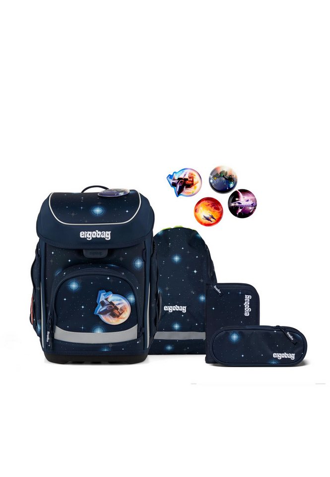 ergobag Schulranzen cubo Set (5-tlg., 5-teiliges Set) von ergobag