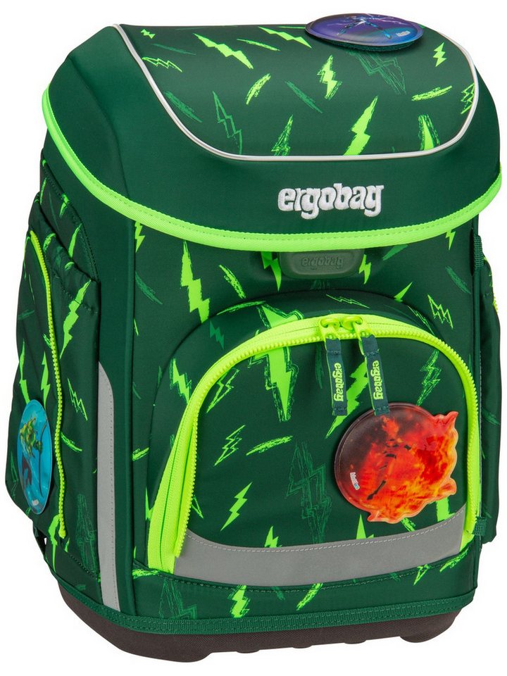 ergobag Schulranzen cubo Set COLOR FLASH von ergobag