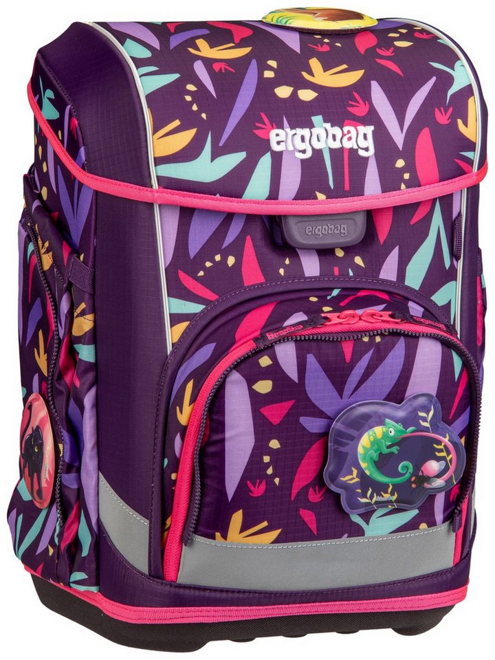 ergobag Schulranzen cubo light Set COLOR FLASH von ergobag